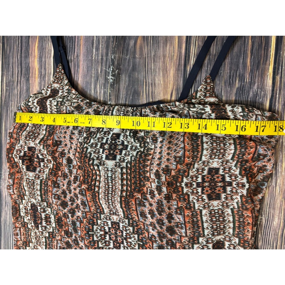 ATHLETA Jetty Dress In El Morro Womens Medium Boho Beach Maxi Dress Tribal Print - Picture 5 of 11
